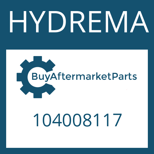 HYDREMA 104008117 - LOCKING SCREW