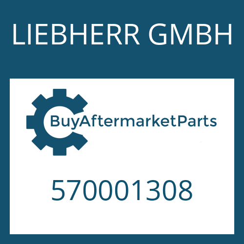 LIEBHERR GMBH 570001308 - SHAFT SEAL