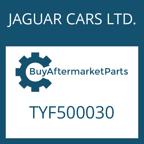 JAGUAR CARS LTD. TYF500030 - USIT RING