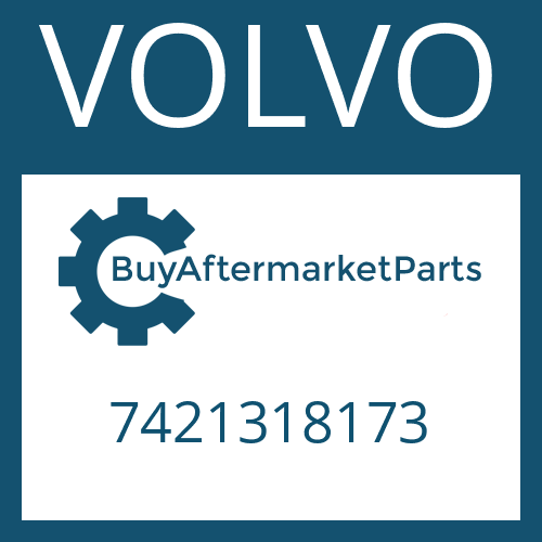 VOLVO 7421318173 - NEEDLE CAGE for Heavy Equipment