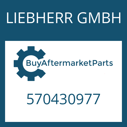 LIEBHERR GMBH 570430977 - BALL BEARING