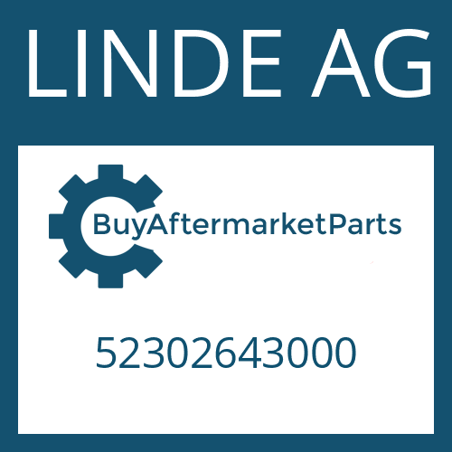 LINDE AG 52302643000 - TURNTABLE BEARING