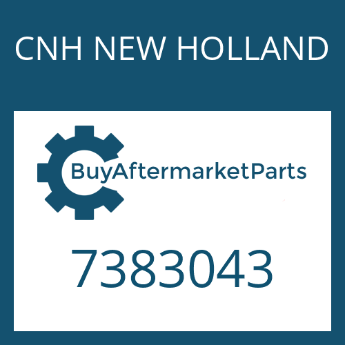 CNH NEW HOLLAND 7383043 - HOSE PIPE