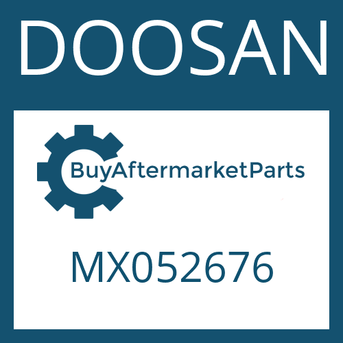 DOOSAN MX052676 - HOSE PIPE