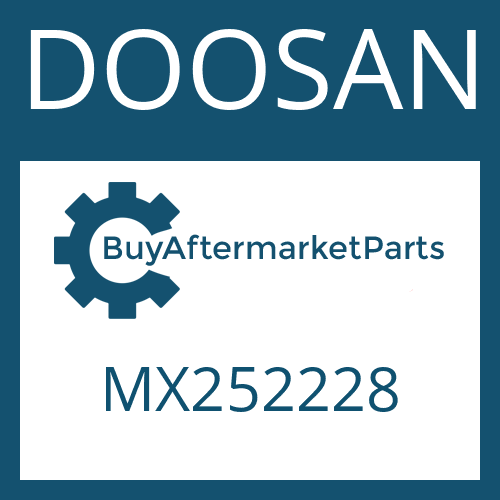 DOOSAN MX252228 - HOSE PIPE