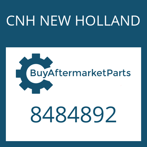 CNH NEW HOLLAND 8484892 - HOSE PIPE