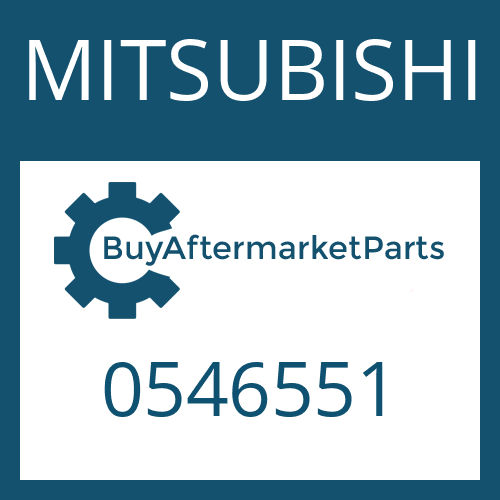 MITSUBISHI 0546551 - THRUST WASHER for Heavy Equipment