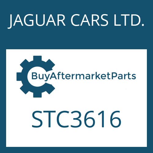 JAGUAR CARS LTD. STC3616 - LIN.CLUTCH DISC