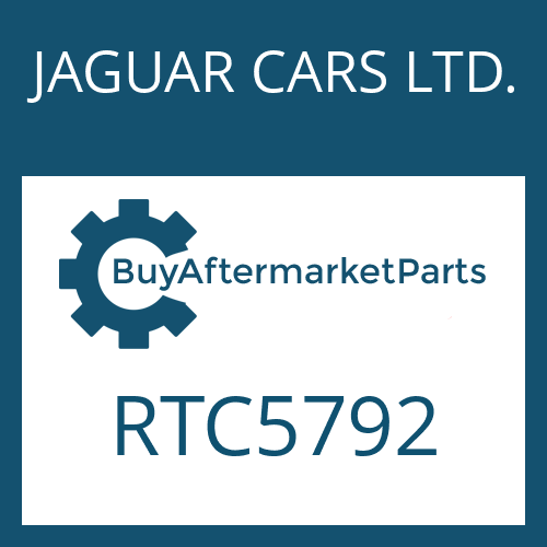 JAGUAR CARS LTD. RTC5792 - GOVERN.HOUSING.