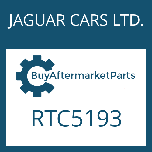 JAGUAR CARS LTD. RTC5193 - RING GEAR for Heavy Equipment