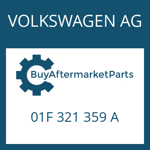 VOLKSWAGEN AG 01F 321 359 A - OIL PAN