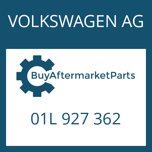 VOLKSWAGEN AG 01L 927 362 - CONTROL UNIT