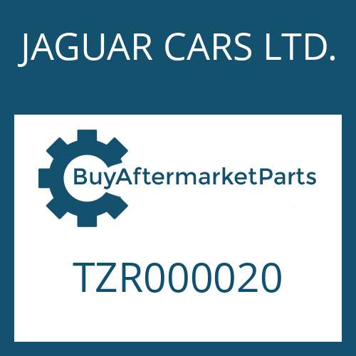 JAGUAR CARS LTD. TZR000020 - LEG SPRING