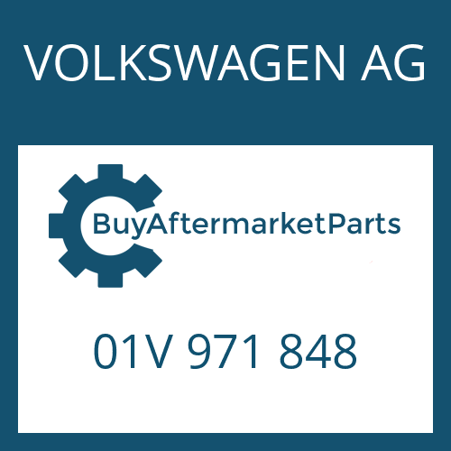 VOLKSWAGEN AG 01V 971 848 - RETAINING CLAMP