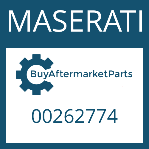 MASERATI 00262774 - MECHATRONIC