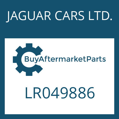 JAGUAR CARS LTD. LR049886 - SEAL KIT