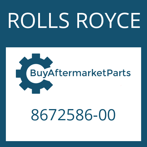 ROLLS ROYCE 8672586-00 - MECHATRONIC