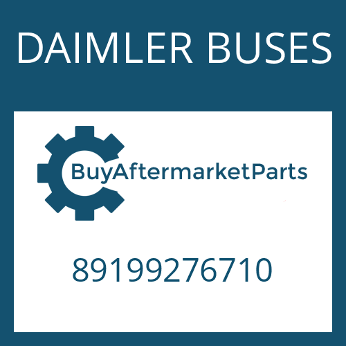 DAIMLER BUSES 89199276710 - SHIFT LEVER