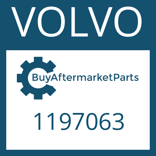 VOLVO 1197063 - HELICAL GEAR