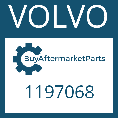 VOLVO 1197068 - HELICAL GEAR