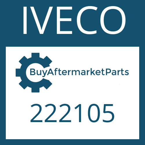 IVECO 222105 - FILTER