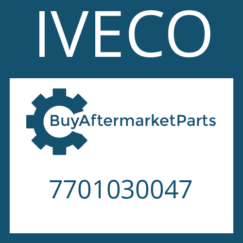 IVECO 7701030047 - GEAR for Heavy Equipment