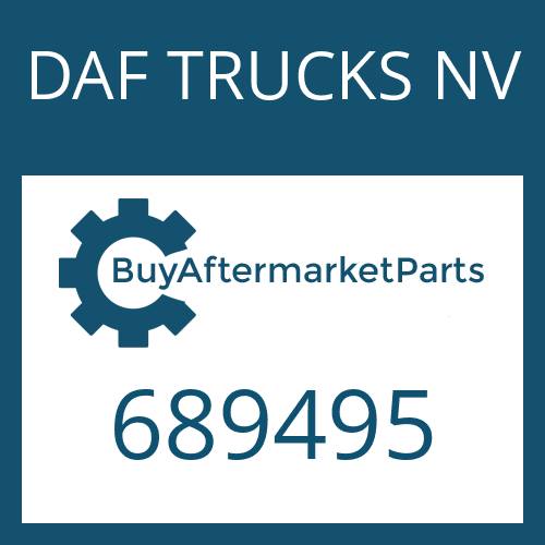 DAF TRUCKS NV 689495 - REVERSE IDLER GEAR