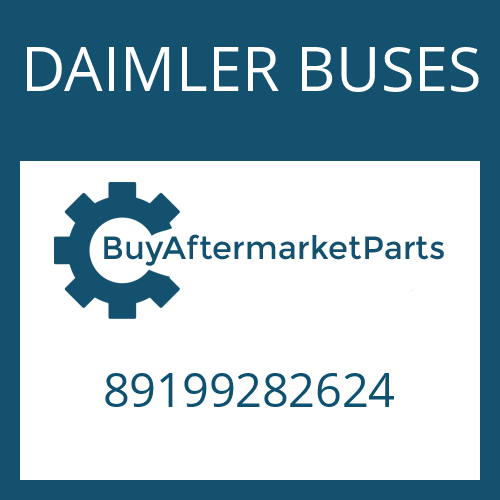 DAIMLER BUSES 89199282624 - PLATE