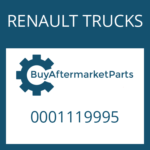 RENAULT TRUCKS 0001119995 - SPEEDOMETER COVER