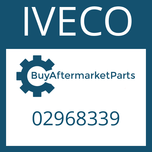 IVECO 02968339 - DOUBLE GEAR