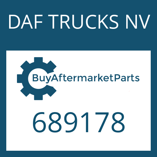 DAF TRUCKS NV 689178 - DETENT PIN