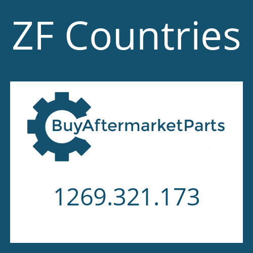 ZF Countries 1269.321.173 - SUCTION TUBE
