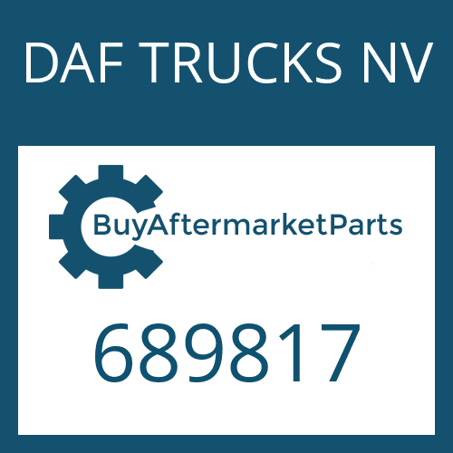 DAF TRUCKS NV 689817 - COUNTERSHAFT