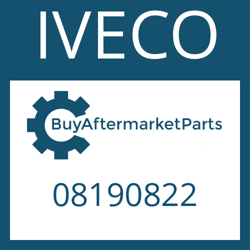 IVECO 08190822 - COVER for Heavy Equipment