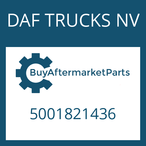 DAF TRUCKS NV 5001821436 - HELICAL GEAR