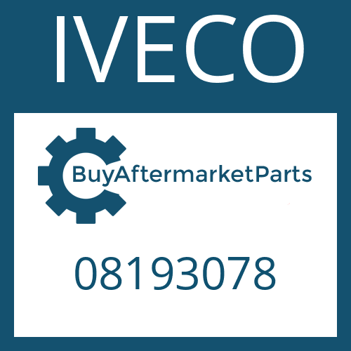 IVECO 08193078 - HELICAL GEAR