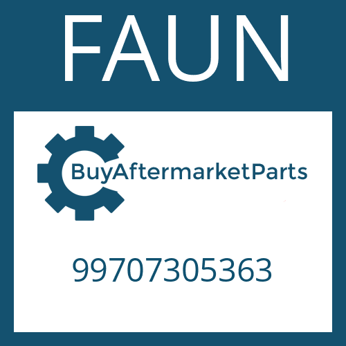 FAUN 99707305363 - GASKET