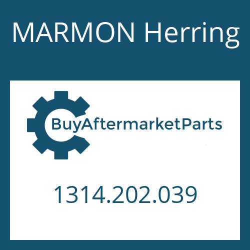MARMON Herring 1314.202.039 - PUMP SHAFT