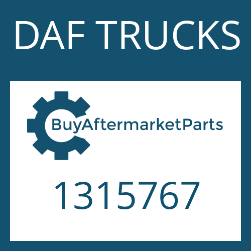 DAF TRUCKS 1315767 - 16 S 181