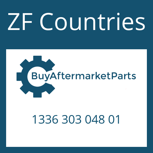 ZF Countries 1336 303 048 01 - BRAKE PLUNGER