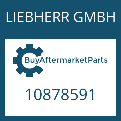 LIEBHERR GMBH 10878591 - PUMP COVER