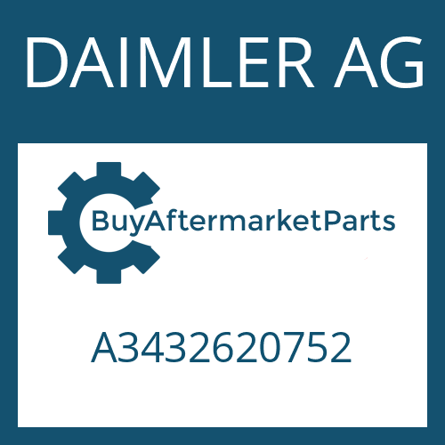 DAIMLER AG A3432620752 - SHIM for Heavy Equipment
