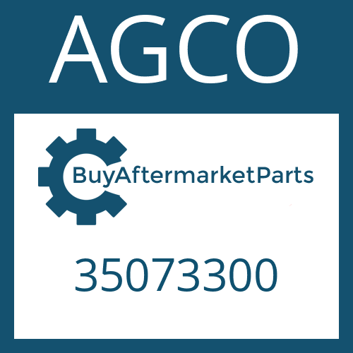 AGCO 35073300 - PISTON for Heavy Equipment
