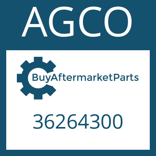 AGCO 36264300 - COVER PLATE