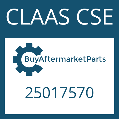CLAAS CSE 25017570 - SHAFT