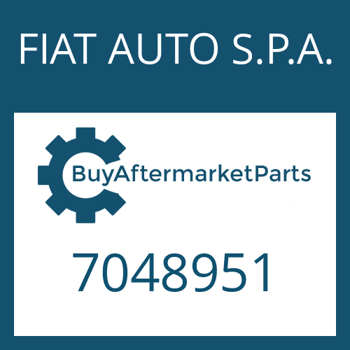 FIAT AUTO S.P.A. 7048951 - I.CLUTCH DISC