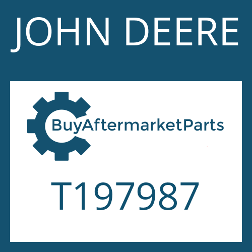 JOHN DEERE T197987 - PRESSURE RING