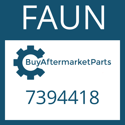 FAUN 7394418 - PRESSURE PLATE