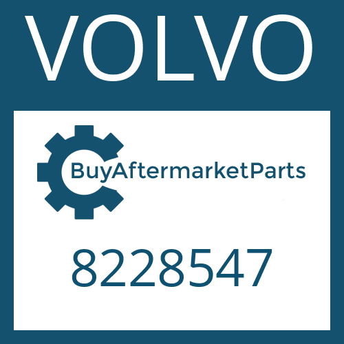 VOLVO 8228547 - GASKET