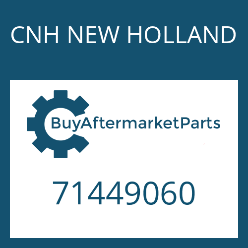 CNH NEW HOLLAND 71449060 - BEVEL GEAR SET